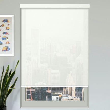 Designer Luxe Light Filtering Roller Shades