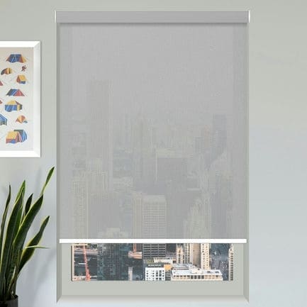 Designer Luxe Light Filtering Roller Shades
