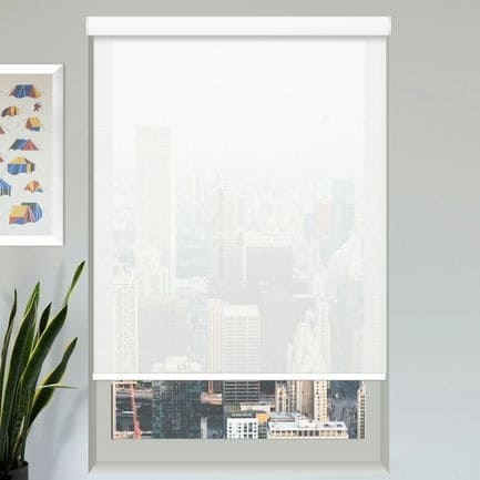 Designer Luxe Light Filtering Roller Shades