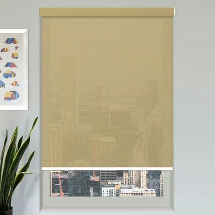 Designer Luxe Light Filtering Roller Shades