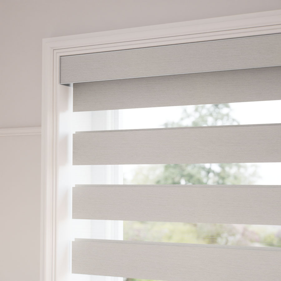 Designer Luxe Light Filtering Zebra Blinds 1729