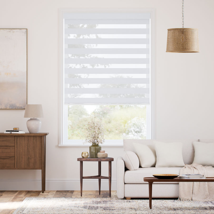 Designer Luxe Room Darkening Zebra Blinds 1730