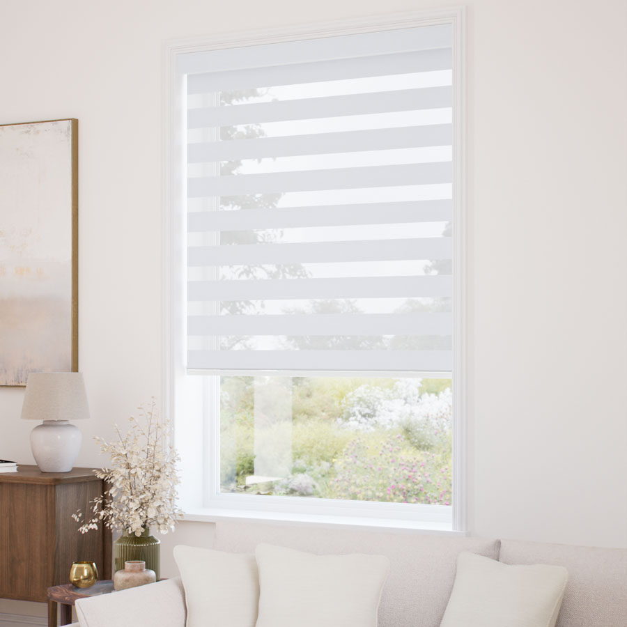 Designer Luxe Room Darkening Zebra Blinds 1730