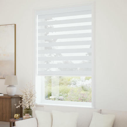 Designer Luxe Room Darkening Zebra Blinds 1730