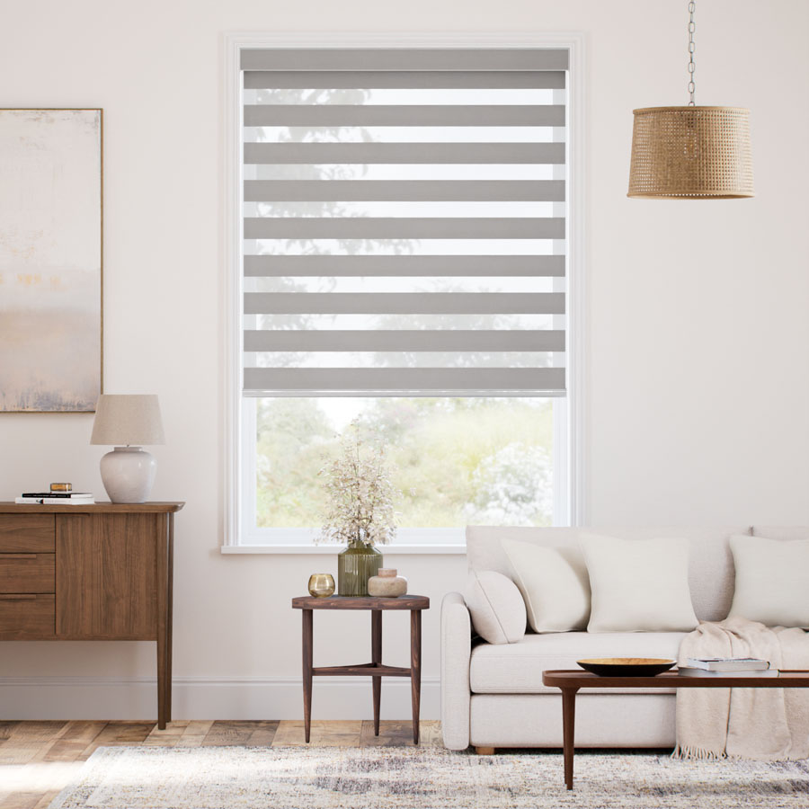 Designer Luxe Room Darkening Zebra Blinds 1730