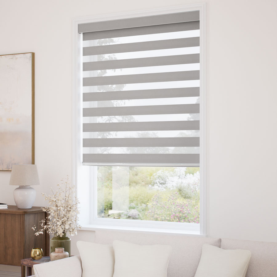 Designer Luxe Room Darkening Zebra Blinds 1730