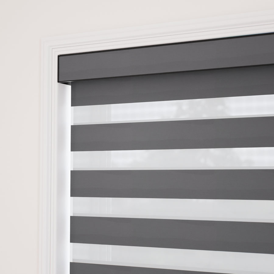 Designer Luxe Room Darkening Zebra Blinds 1730