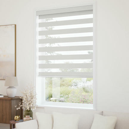 Designer Luxe Room Darkening Zebra Blinds 1730