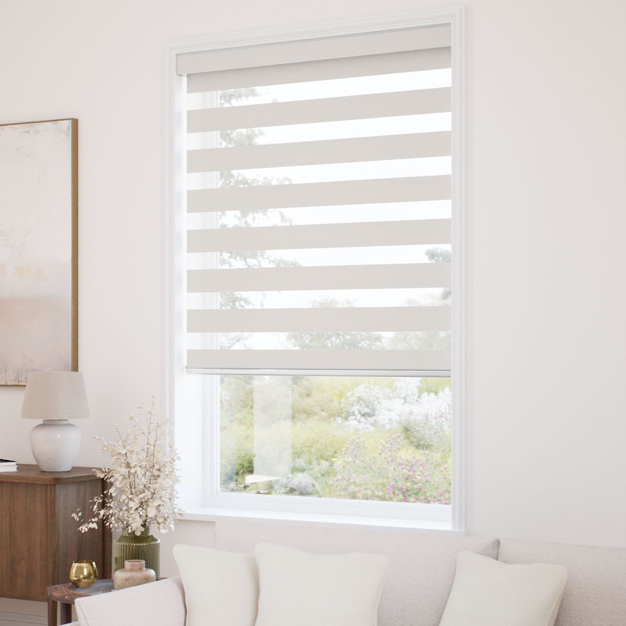 Designer Luxe Room Darkening Zebra Blinds 1730