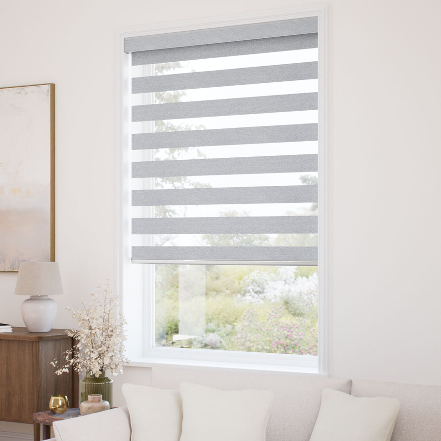 Designer Luxe Room Darkening Zebra Blinds 1730