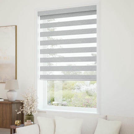 Designer Luxe Room Darkening Zebra Blinds 1730