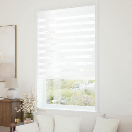 Designer Luxe Room Darkening Zebra Blinds 1730