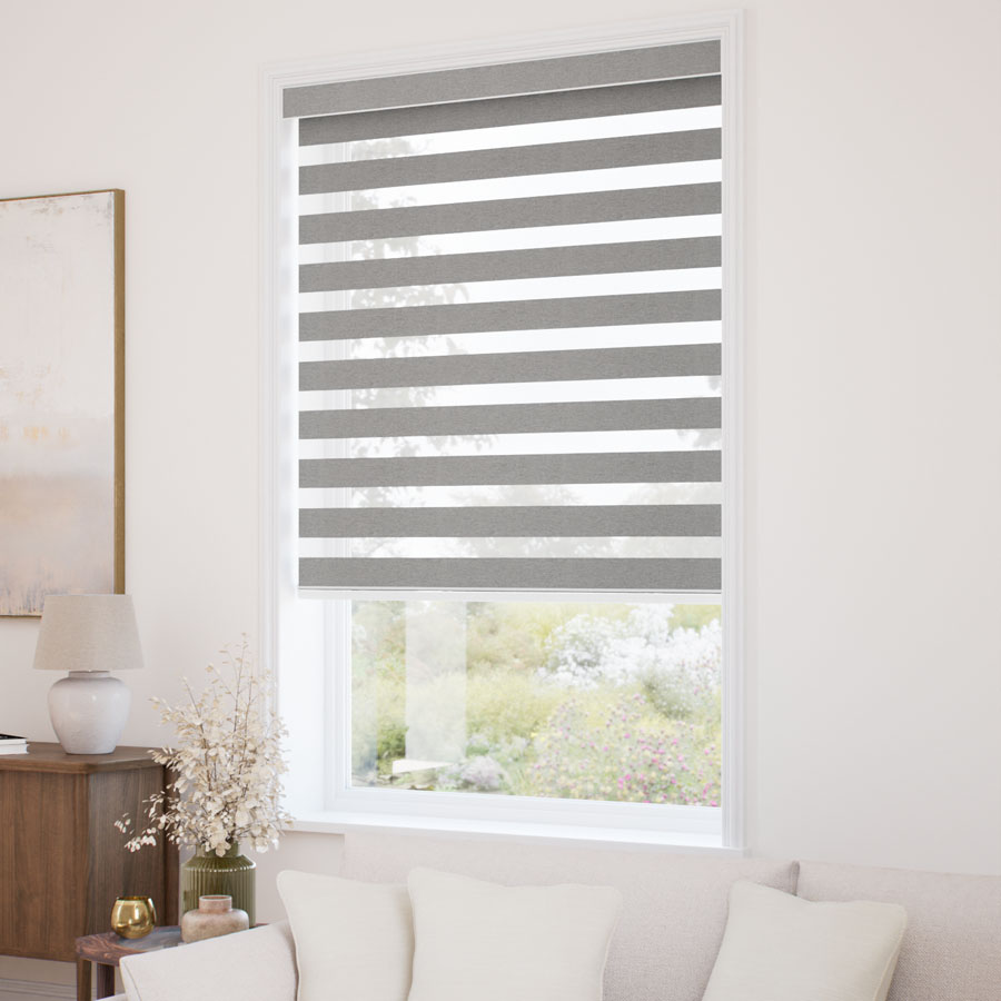 Designer Luxe Room Darkening Zebra Blinds 1730
