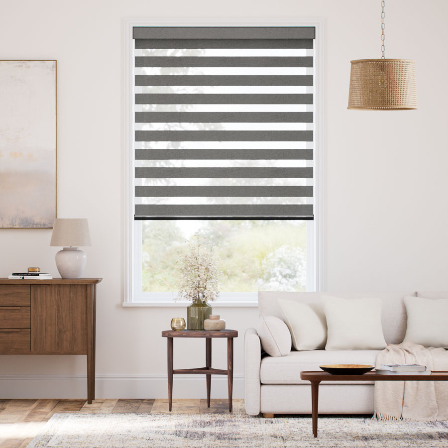 Designer Luxe Room Darkening Zebra Blinds 1730