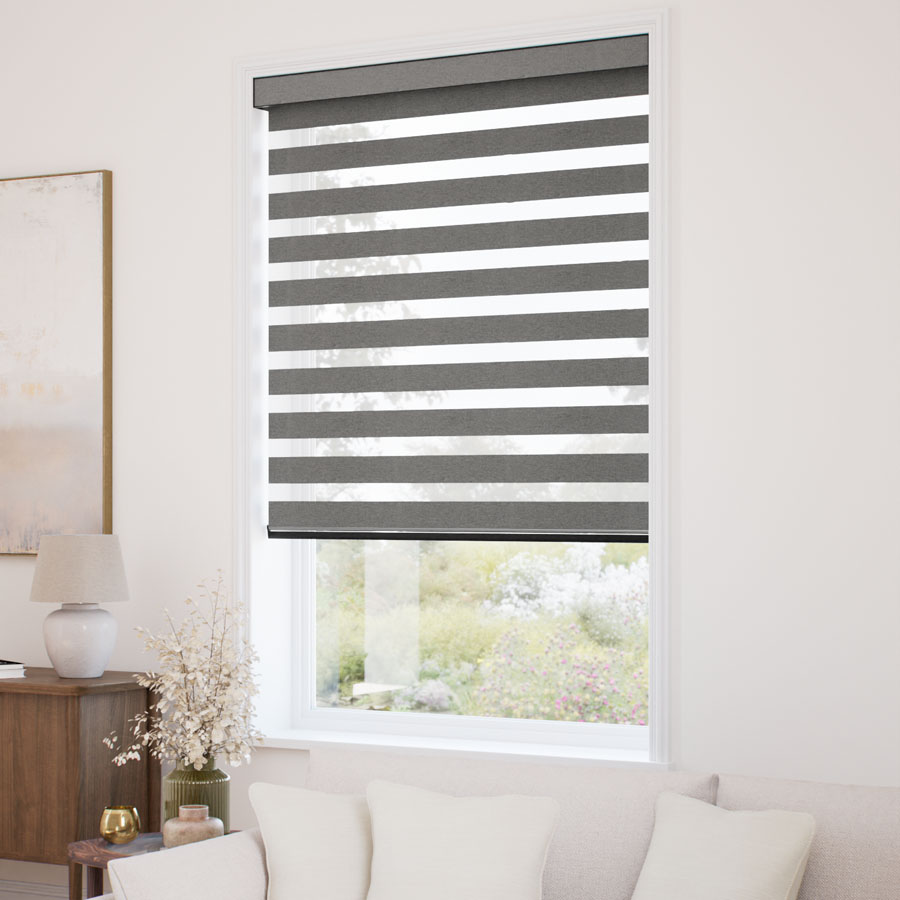 Designer Luxe Room Darkening Zebra Blinds 1730