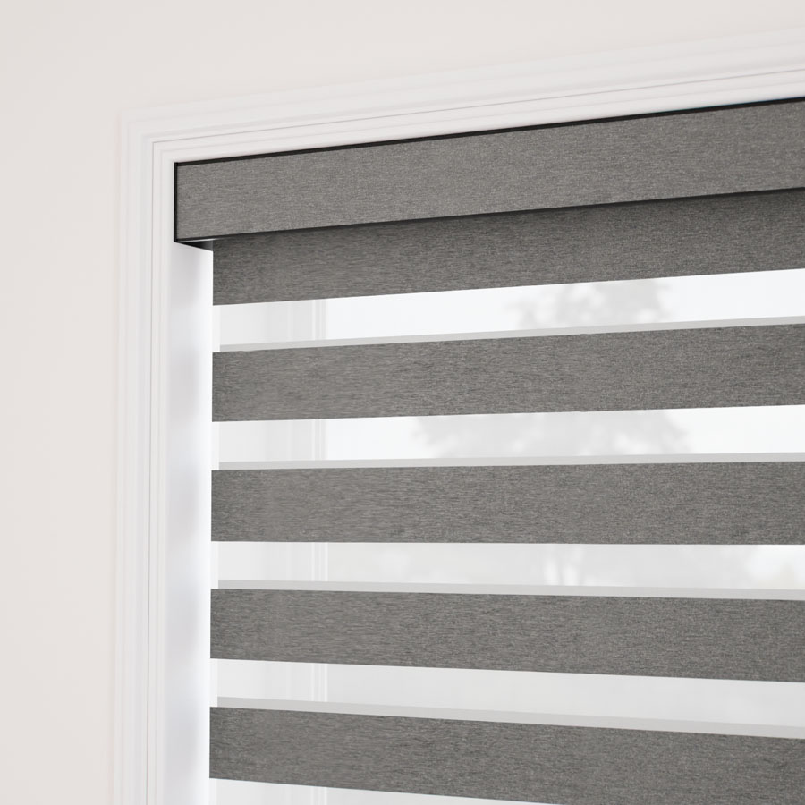Designer Luxe Room Darkening Zebra Blinds 1730