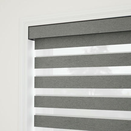Designer Luxe Room Darkening Zebra Blinds 1730