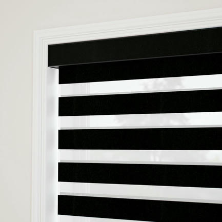 Designer Luxe Room Darkening Zebra Blinds 1730