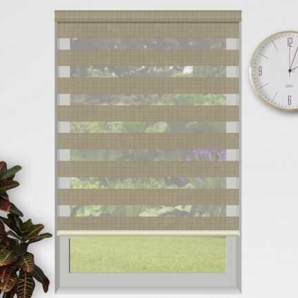 Designer Room Darkening Zebra Blinds