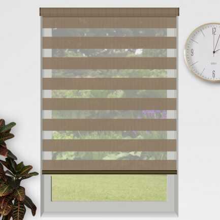 Designer Room Darkening Zebra Blinds