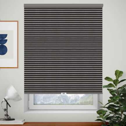 Designer Single Cell Blackout Honeycomb Shades