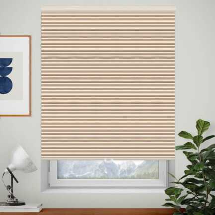 Designer Single Cell Blackout Honeycomb Shades