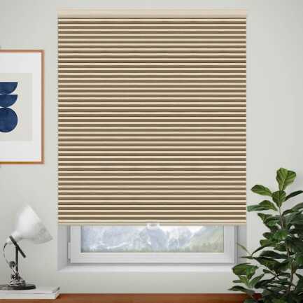 Designer Single Cell Blackout Honeycomb Shades