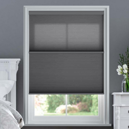 Designer Single Cell Day/Night Honeycomb Shades