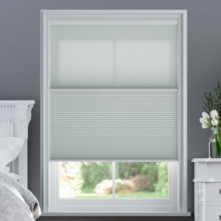 Designer Single Cell Day/Night Honeycomb Shades