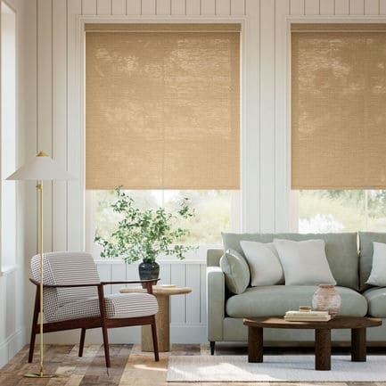 Designer Woven Roller Shades