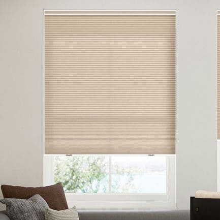Linen Light Filtering Honeycomb Shades
