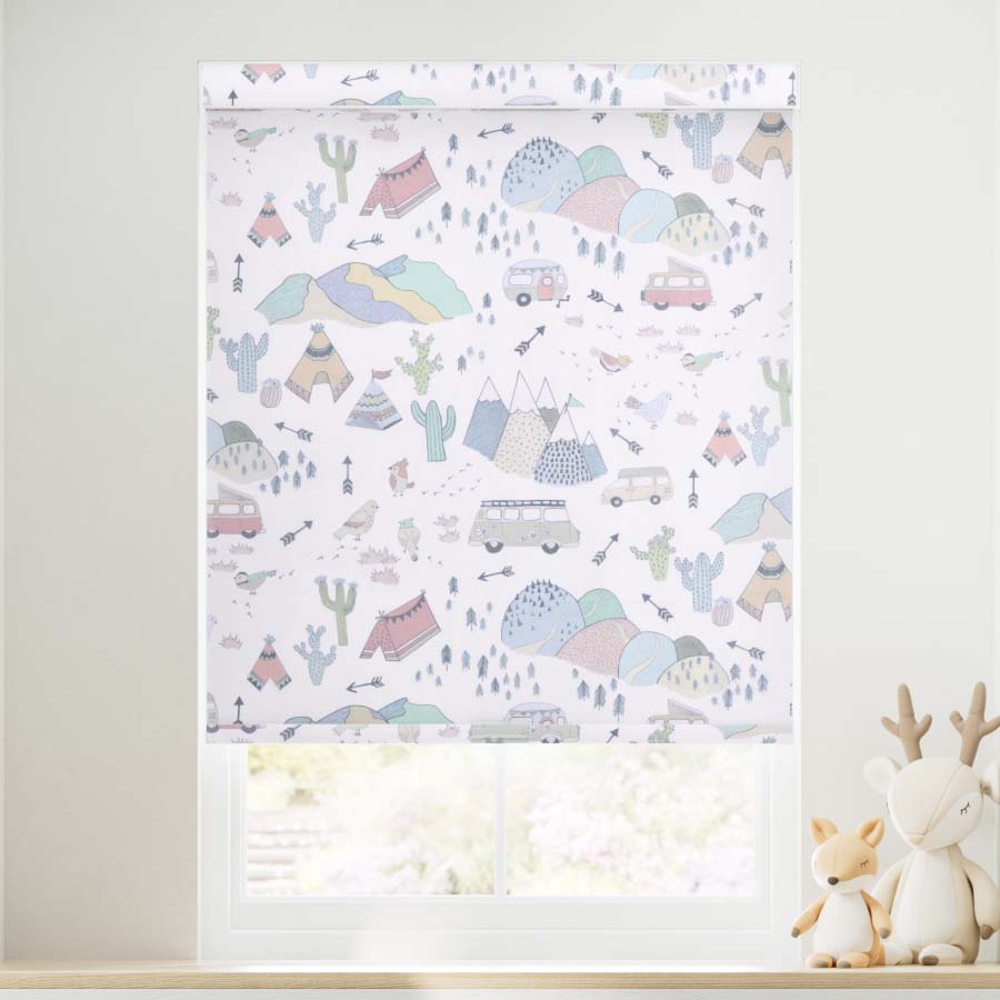 Little Explorer Kids' Blackout Roller Shades 1528