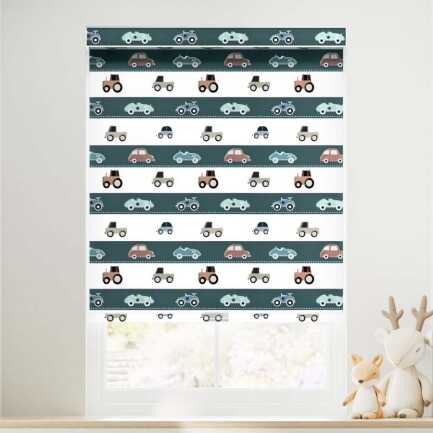 Little Explorer Kids' Blackout Roller Shades