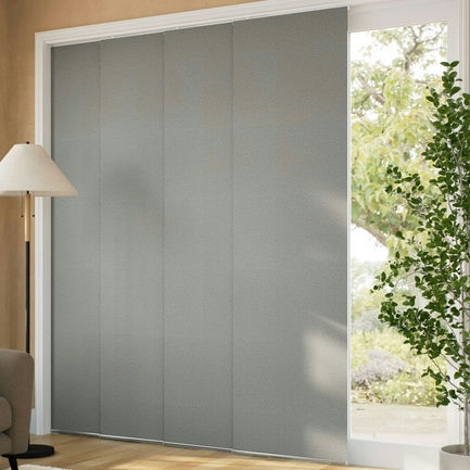 Premium Blackout Fabric Panel Track Blinds 1310