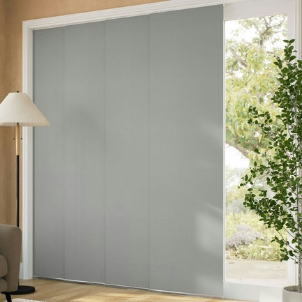 Premium Blackout Fabric Panel Track Blinds 1310
