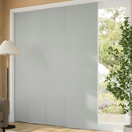 Premium Blackout Fabric Panel Track Blinds 1310