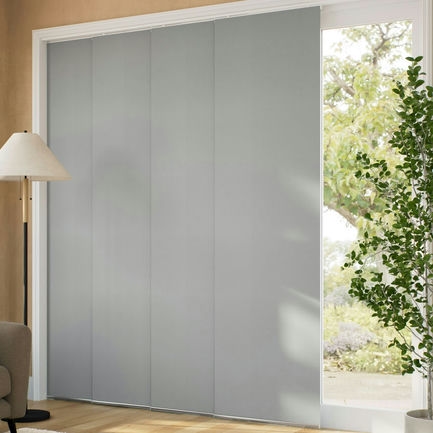 Premium Blackout Fabric Panel Track Blinds 1310