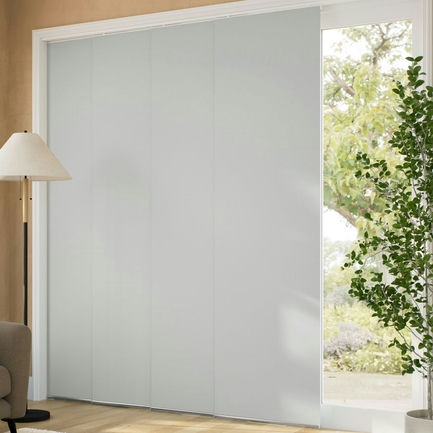 Premium Blackout Fabric Panel Track Blinds 1310