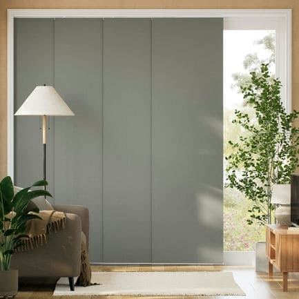 Premium Blackout Fabric Panel Track Blinds