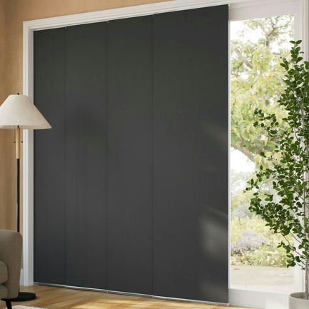 Premium Blackout Fabric Panel Track Blinds 1310