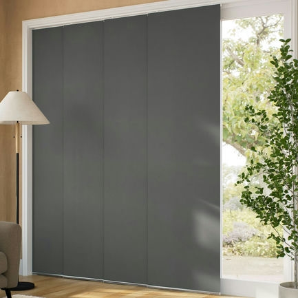Premium Blackout Fabric Panel Track Blinds 1310