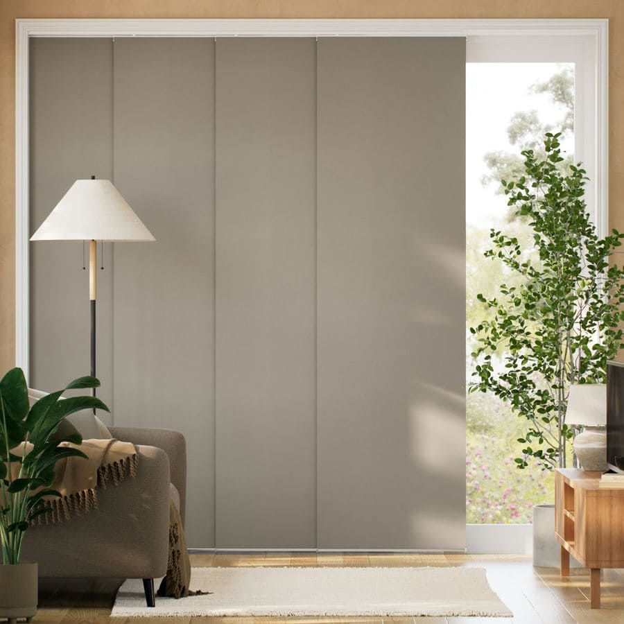 Premium Blackout Fabric Panel Track Blinds 1310
