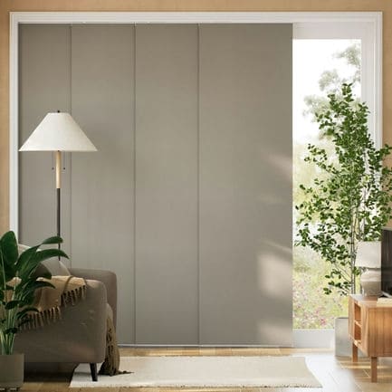 Premium Blackout Fabric Panel Track Blinds