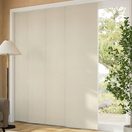 Premium Blackout Fabric Panel Track Blinds 1310