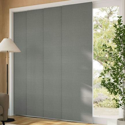 Premium Blackout Fabric Panel Track Blinds 1310