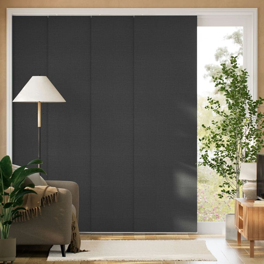 Premium Blackout Fabric Panel Track Blinds 1310