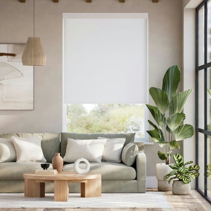 Premium Light Filtering Fabric Roller Shades