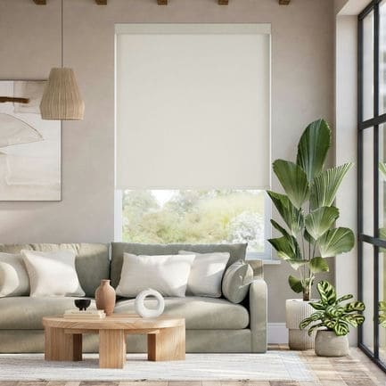 Premium Light Filtering Fabric Roller Shades