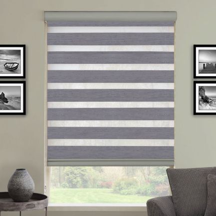 Premium Light Filtering Zebra Blinds