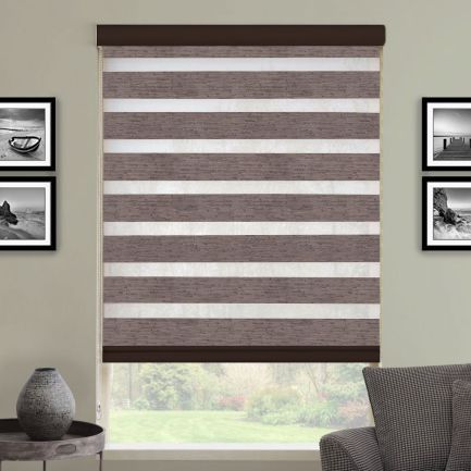 Premium Light Filtering Zebra Blinds